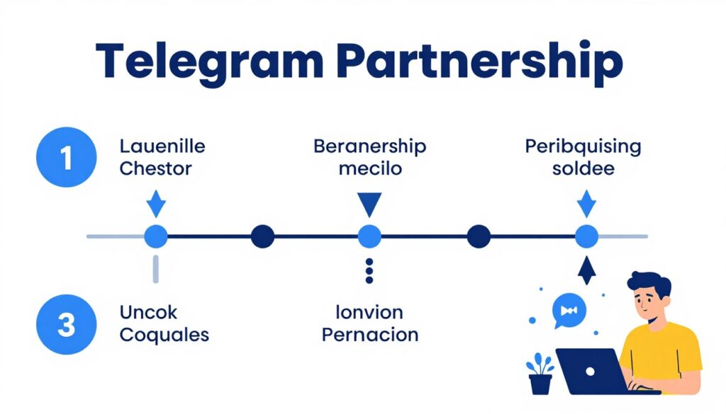 Action plan for starting Telegram channel partnerships