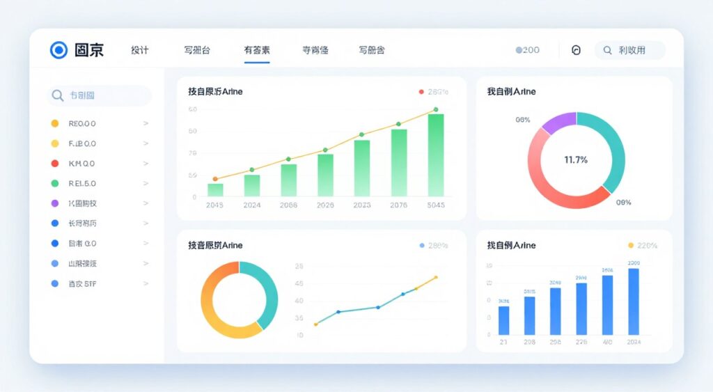 Analytics dashboard showing Northern European Markets content performance