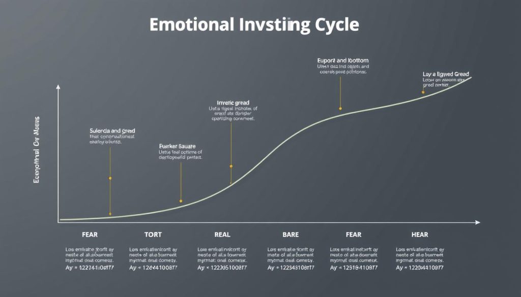 Emotional investing cycle showing fear and greed for smart investing for the future