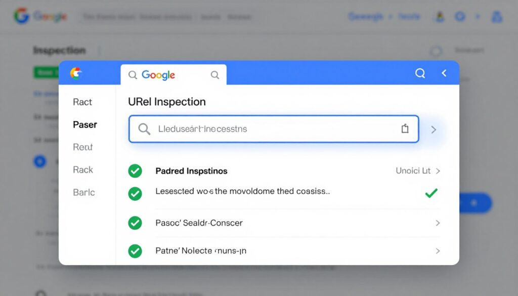 Google Search Console interface showing URL inspection tool analyzing React application