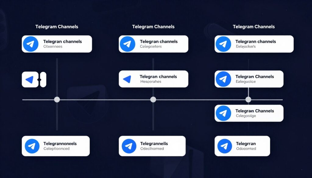 Multi-channel Telegram campaign coordination strategy