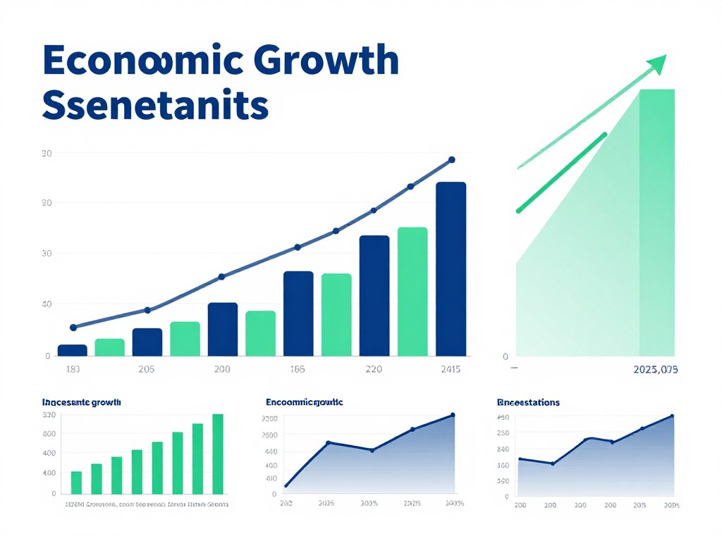 Northern European Markets economic growth charts and investment data visualization