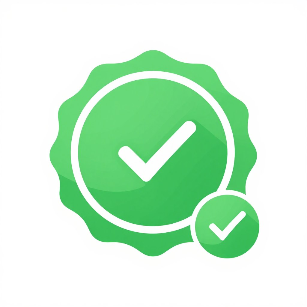 SSL certificate verification badge