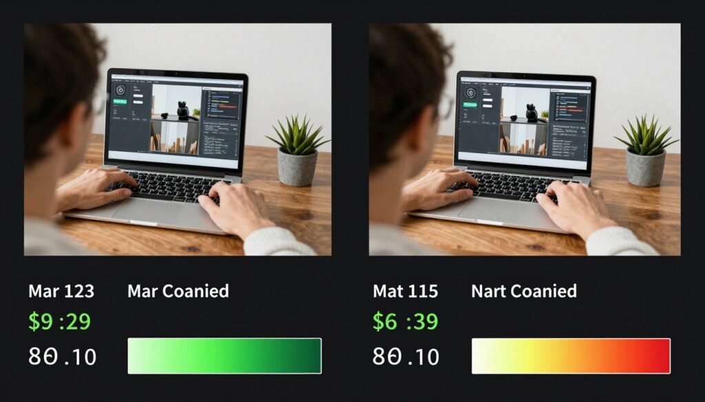 Side-by-side comparison of compressed and uncompressed images showing file size reduction