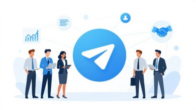 Telegram channel managers collaborating on marketing partnerships