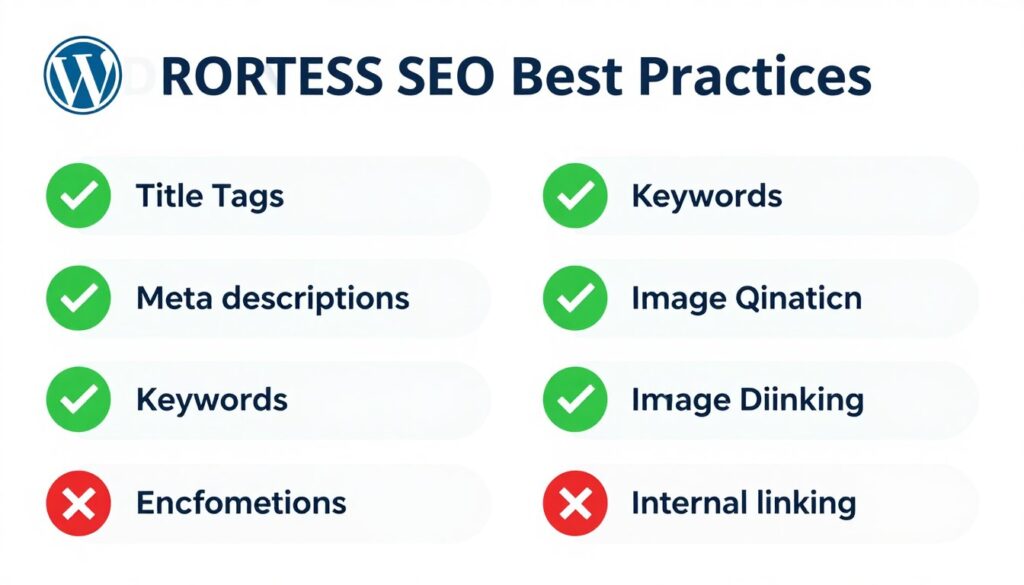 WordPress SEO optimization checklist