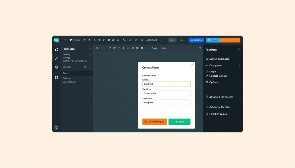 WordPress form builder showing AI-assisted form creation in 2025 WordPress form builder showing AI-assisted form creation in 2025