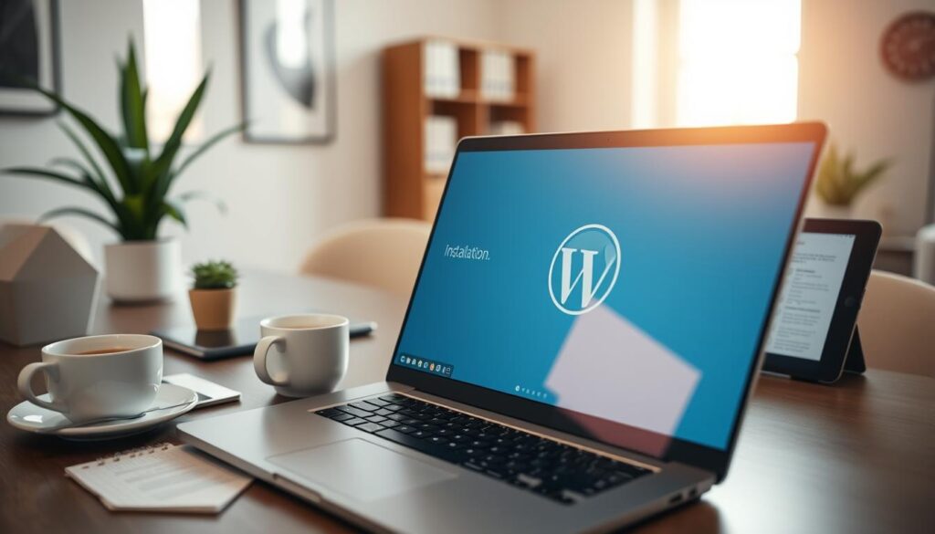 WordPress installation WordPress installation
