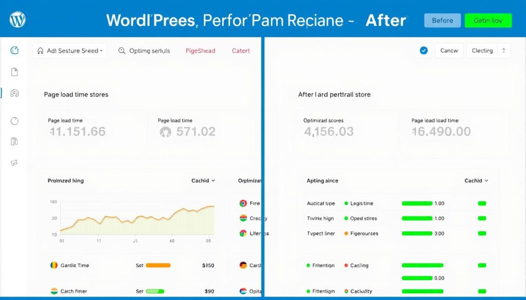 WordPress performance optimization plugin showing speed improvements in 2025 WordPress performance optimization plugin showing speed improvements in 2025