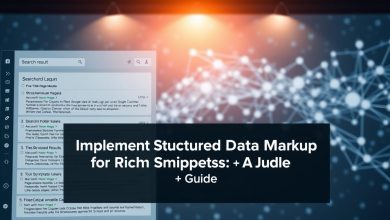 implement structured data markup for rich snippets